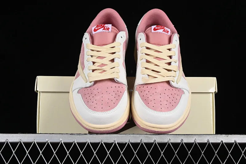 All categories Air Jordan Jordan series basketball shoes Air Jordan 1 Low cost-effective version Travis Scott x Air Jordan 1 Low OG AJ1 Joe 1 undercut low DM7866-600